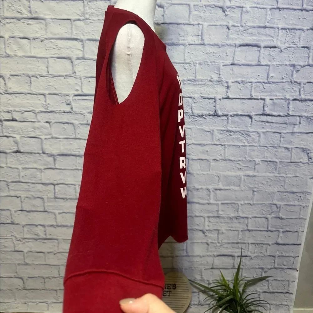 Boutique reindeer open shoulder sweatshirt adult alcohol funny - Picture 3 of 10